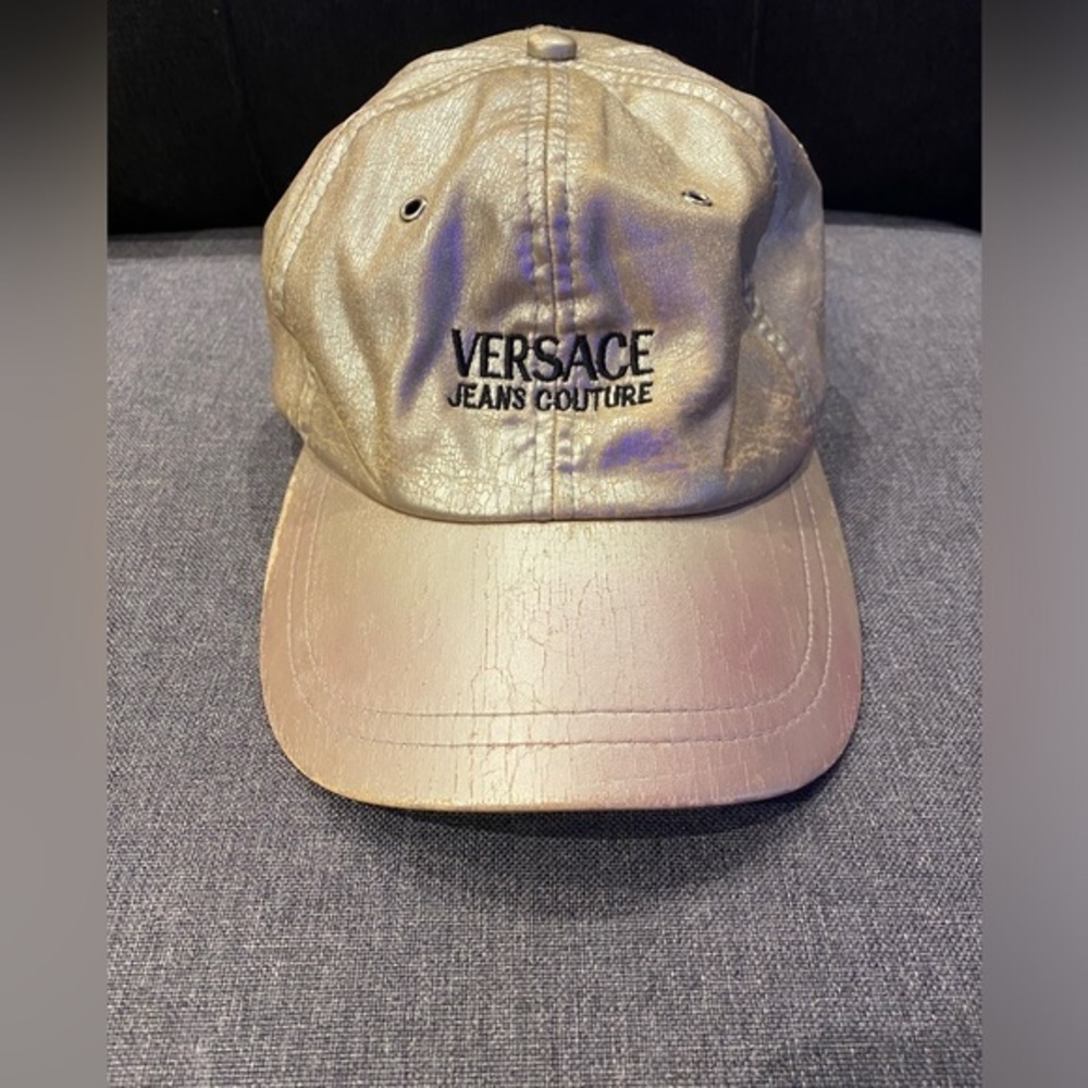 Versace Jeans Couture metallic baseball hat